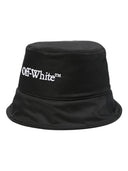 Off White Nylon Bucket Hat