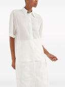 Camicia a manica corta brunello cucinelli