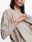 Brunello Cucinelli Cashmere And Silk Blend V Necked Sweater