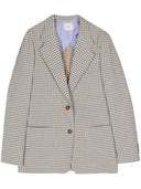 Alysi Vichy Single Breasted Jacket