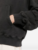 Fra White Logo Cotton Hoodie