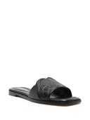 Alexander Mc Queen Seal Leather Flat Sandals