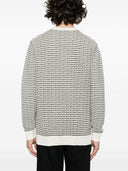 Emporio Armani Allover Logo Wool Jumper