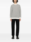 Emporio Armani Allover Logo Wool Jumper