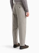 Emporio Armani Cotton Chino Trousers