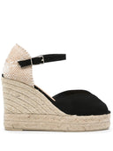 Castaner Bianca Raffia Wedge Espadrilles