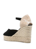 Castaner Bianca Raffia Wedge Espadrilles