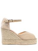 Castaner Bianca Raffia Wedge Apartrilles