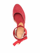 Castaner Carina Raffia Wedge Apartrilles