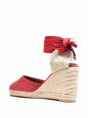 Castaner Carina Raffia Wedge Apartrilles