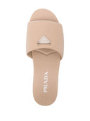 Prada Leather Flat Sandals