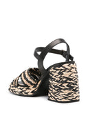 Castaner Vicen Raffia Heel Sandals