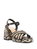 Castaner Vicen Raffia Heel Sandals