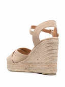 Castaner Blaudell Raffia Wedge Espadrilles