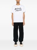 Maison Kitsune' Logo Cotton T Shirt