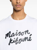 Maison Kitsune' Logo Cotton T Shirt
