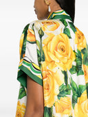 Wydrukowana jedwabna koszula Dolce & Gabbana