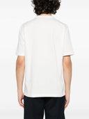 Paul Smith Linear Skull Print Cotton T Shirt