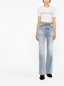 T-shirt en coton de logo Saint Laurent