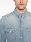 Saint Laurent Oversized Denim Shirt