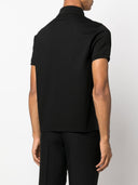 Saint Laurent Monogram Cotton Piqué Polo Shirt