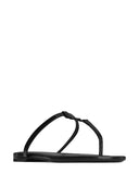 Saint Laurent Cassandra Patent Leather Sandals