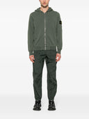 Stone Island Cotton Zipped Hoodie