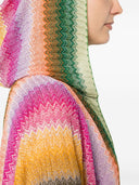 Poncho incappucciato Missoni