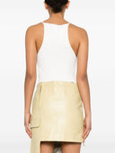 Courreges Pre Ribbed Tank Top