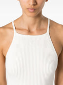 Courreges Pre Ribbed Tank Top