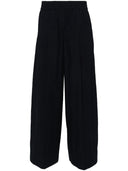 Brunello Cucinelli Wide Leg Cotton Trousers