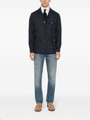 Finamore 1925 Napoli Silk and Line Blend Overshirt