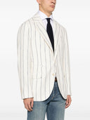 Brunello Cucinelli Wool And Linen Blenad Jacket