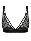 Palm Angels Monogram Lace Triangle Bra