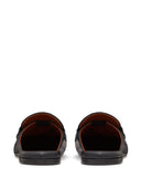 Valentino Garavani V Logo Signature Leather Slippers