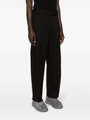 E.Armani Ekskluzywne bawełniane bawełniane spodnie