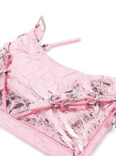 Givenchy Voyou Mini Laminated Leather Shoulder Bag