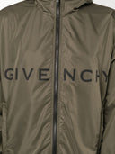 Givenchy Logo Hooded Windbreaker