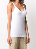 Brunello Cucinelli V Necked Cotton Top