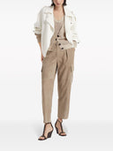 Brunello Cucinelli Open Knit Cotton Cardigan