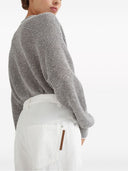 Brunello Cucinelli Wide Leg Denim Jeans