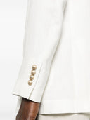 Brunello Cucinelli Linned Single Breasted Blazer Jacket