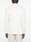 Brunello Cucinelli Linned Single Breasted Blazer Jacket