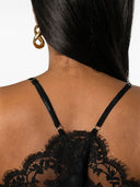 Ermanno Firenze Lace Trim Slip Top