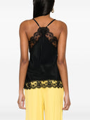 Ermanno Firenze Lace Trim Slip Top