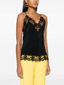 Ermanno Firenze Lace Trim Slip Top