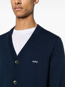 A.P.C. Logo Cotton Cardigan
