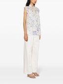 Top canotta di stampa floreale Zimmermann