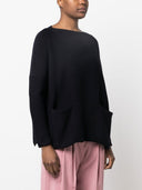 Daniela Gregis Cotton Boat Neck Sweater