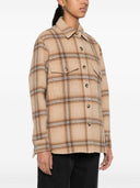 Isabel Marant Faxona Checked Wool Coat